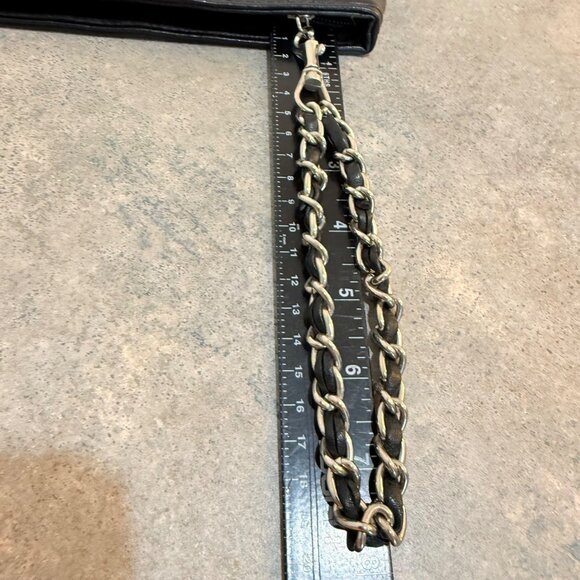 Biker Chick Skull Wristlet Edgy Pirate Bootie Crossbones VTG 80s Black Cute Goth - Picture 11 of 13